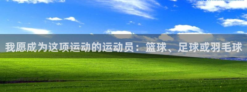必一运动：我愿成为这项运动的运动员：篮球、足球或羽毛球